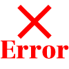 error